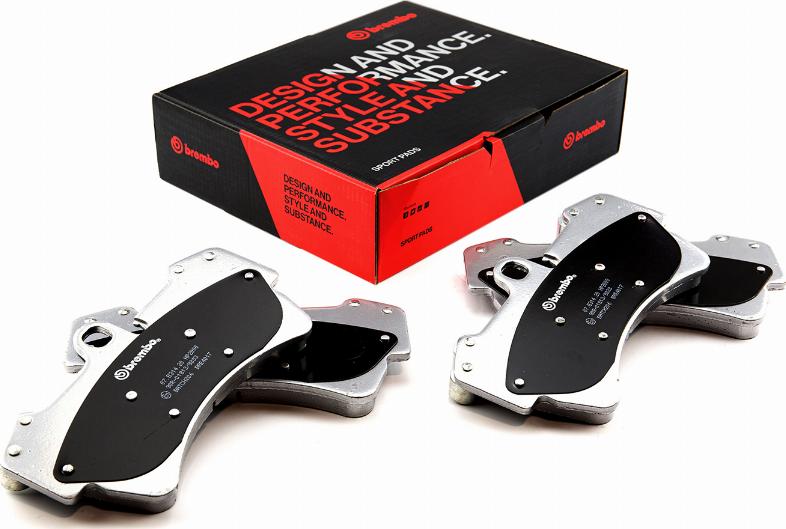 Brembo 07.B314.20 - Kit de plaquettes de freins de haute performance cwaw.fr