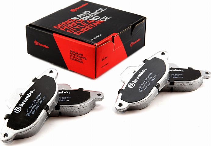 Brembo 07.B314.28 - Kit de plaquettes de freins de haute performance cwaw.fr