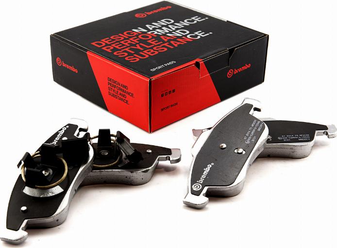 Brembo 07.B314.79 - Kit de plaquettes de freins de haute performance cwaw.fr