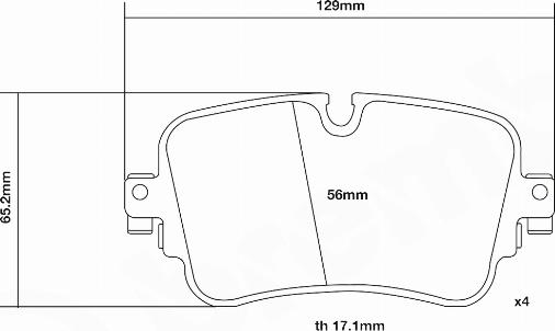 Brembo 07.B315.90 - Kit de plaquettes de freins de haute performance cwaw.fr