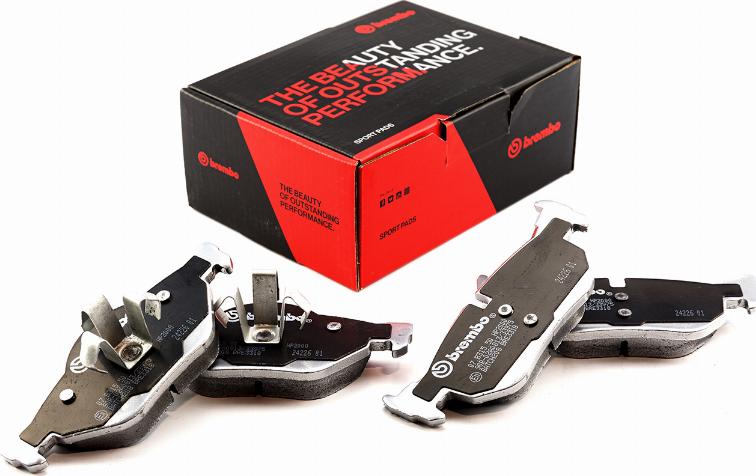 Brembo 07.B315.50 - Kit de plaquettes de freins de haute performance cwaw.fr