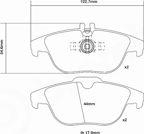 Brembo 07.B315.65 - Kit de plaquettes de freins de haute performance cwaw.fr