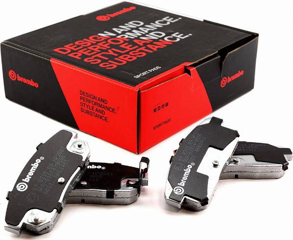 Brembo 07.B315.09 - Kit de plaquettes de freins de haute performance cwaw.fr