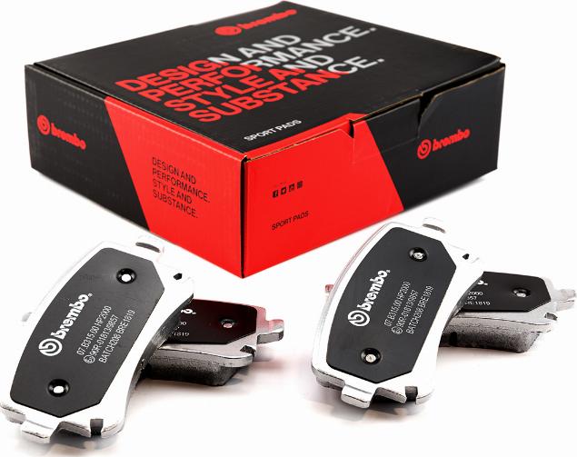 Brembo 07.B315.00 - Kit de plaquettes de freins de haute performance cwaw.fr