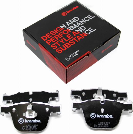 Brembo 07.B315.02 - Kit de plaquettes de freins de haute performance cwaw.fr