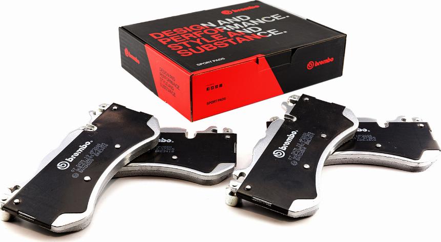 Brembo 07.D435.19 - Kit de plaquettes de freins de haute performance cwaw.fr