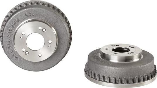 Brembo 14.A701.10 - Tambour de frein cwaw.fr