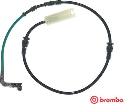 Brembo A 00 412 - Contact d'avertissement, usure des plaquettes de frein cwaw.fr