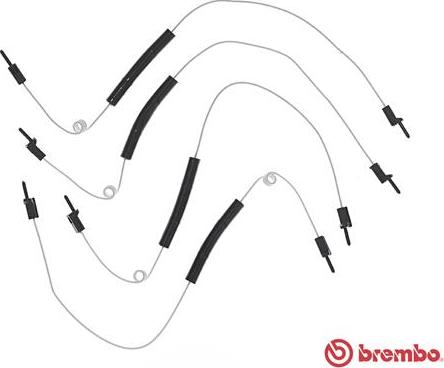 Brembo A 00 363 - Contact d'avertissement, usure des plaquettes de frein cwaw.fr