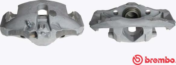 Brembo F 06 207 - Étrier de frein cwaw.fr