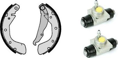 Brembo H 59 044 - Jeu de mâchoires de frein cwaw.fr