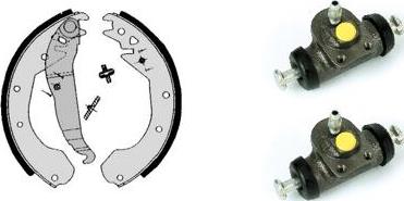 Brembo H 59 016 - Jeu de mâchoires de frein cwaw.fr