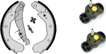 Brembo H 59 026 - Jeu de mâchoires de frein cwaw.fr