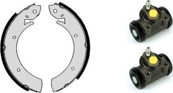 Brembo H 56 014 - Jeu de mâchoires de frein cwaw.fr