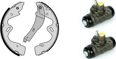 Brembo H 56 022 - Jeu de mâchoires de frein cwaw.fr