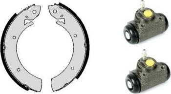 Brembo H 50 007 - Jeu de mâchoires de frein cwaw.fr