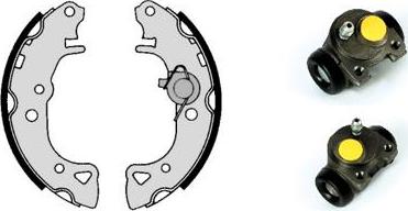 Brembo H 61 044 - Jeu de mâchoires de frein cwaw.fr