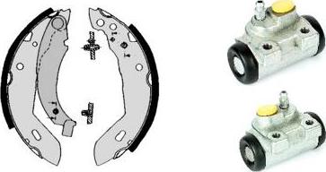 Brembo H 61 051 - Jeu de mâchoires de frein cwaw.fr