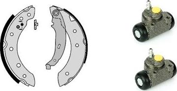 Brembo H 61 065 - Jeu de mâchoires de frein cwaw.fr