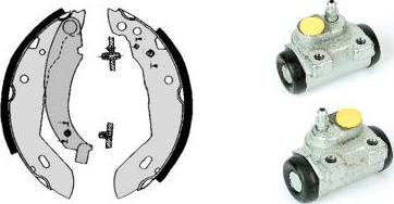 Brembo H 68 049 - Jeu de mâchoires de frein cwaw.fr