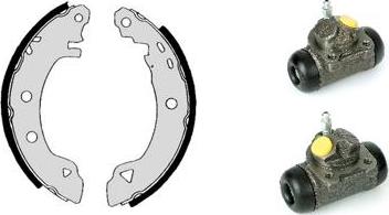 Brembo H 68 041 - Jeu de mâchoires de frein cwaw.fr