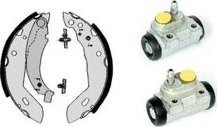 Brembo H 68 061 - Jeu de mâchoires de frein cwaw.fr