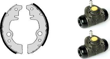 Brembo H 68 009 - Jeu de mâchoires de frein cwaw.fr