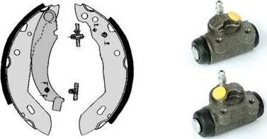 Brembo H 68 029 - Jeu de mâchoires de frein cwaw.fr