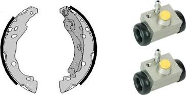 Brembo H 68 072 - Jeu de mâchoires de frein cwaw.fr