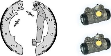 Brembo H 06 007 - Jeu de mâchoires de frein cwaw.fr