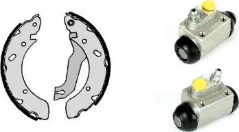 Brembo H 30 004 - Jeu de mâchoires de frein cwaw.fr