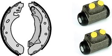 Brembo H 24 043 - Jeu de mâchoires de frein cwaw.fr