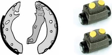 Brembo H 24 056 - Jeu de mâchoires de frein cwaw.fr