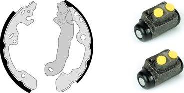 Brembo H 24 069 - Jeu de mâchoires de frein cwaw.fr