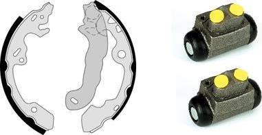 Brembo H 24 060 - Jeu de mâchoires de frein cwaw.fr