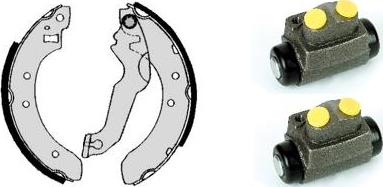 Brembo H 24 013 - Jeu de mâchoires de frein cwaw.fr