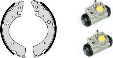 Brembo H 28 006 - Jeu de mâchoires de frein cwaw.fr