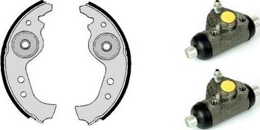 Brembo H23009 - Jeu de mâchoires de frein cwaw.fr