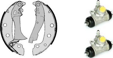 Brembo H23015 - Jeu de mâchoires de frein cwaw.fr