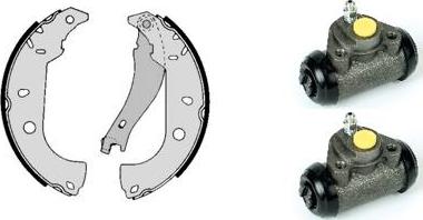 Brembo H23038 - Jeu de mâchoires de frein cwaw.fr