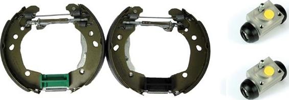 Brembo K 56 012 - Jeu de mâchoires de frein cwaw.fr