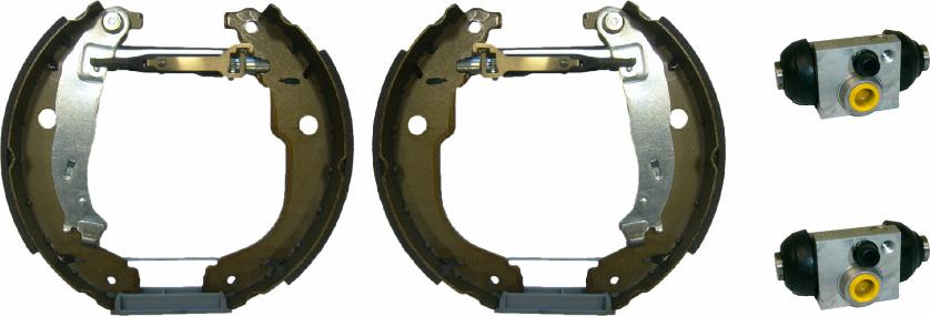 Brembo K 61 091 - Jeu de mâchoires de frein cwaw.fr