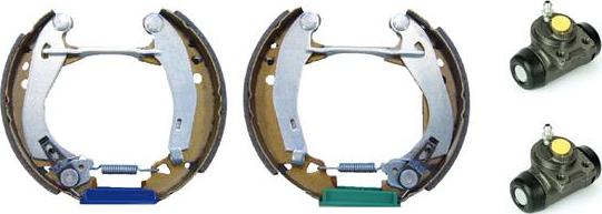 Brembo K 61 056 - Jeu de mâchoires de frein cwaw.fr