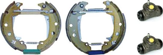 Brembo K 61 039 - Jeu de mâchoires de frein cwaw.fr