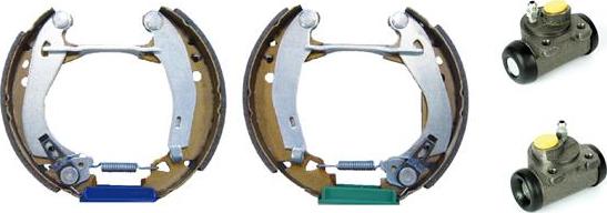 Brembo K 61 034 - Jeu de mâchoires de frein cwaw.fr