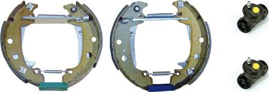 Brembo K 61 033 - Jeu de mâchoires de frein cwaw.fr