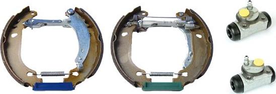 Brembo K 61 077 - Jeu de mâchoires de frein cwaw.fr