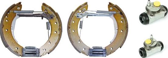 Brembo K 68 066 - Jeu de mâchoires de frein cwaw.fr