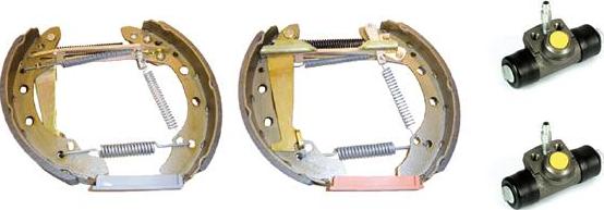 Brembo K 85 012 - Jeu de mâchoires de frein cwaw.fr