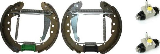 Brembo K 85 032 - Jeu de mâchoires de frein cwaw.fr